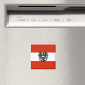 Magnet für die Flagge Österreichs (In Situ (Geschirrspüler))