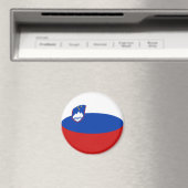 Magnet für die Flagge Sloweniens (In Situ (Geschirrspüler))