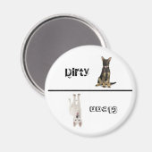 Magnet für die Geschirrspülmaschine (Vorderseite/Rückseite)