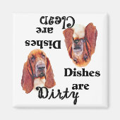 Magnet für die Geschirrspülmaschine Basset Hound (Vorne)