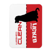 Magnet für die goldene Retriever Geschirrspülmasch (Vertikal)