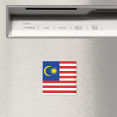 Magnet für die malaysische Flagge (In Situ (Geschirrspüler))