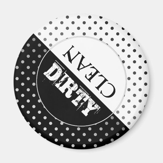 Magnet für die Minimalistische Retro-Geschirrspülm (Vorne)