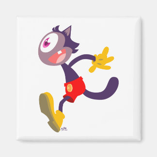 Magnet für die monokuläre Katze