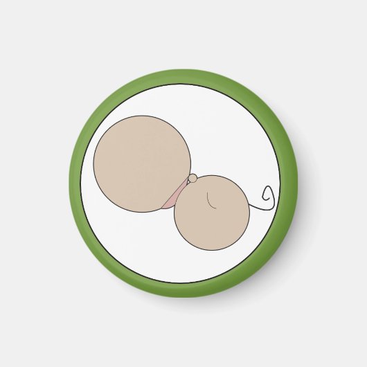 Magnet für die Stillzeit - Stil A (Vorne)