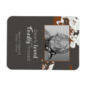 Magnet für flexibles Memorial-Foto (Horizontal)