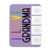 Magnet für Fotos der Liebe (Vertikal)