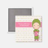 Magnet für Frieden und Liebe (Vorderseite/Rückseite)