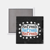 Magnet für frische Kühlschränke (Vorderseite/Rückseite)