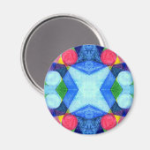 Magnet für geometrische Skittles (Vorderseite/Rückseite)