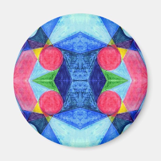 Magnet für geometrische Skittles (Vorne)