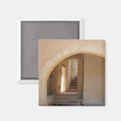 Magnet für griechische Architektur (Vorderseite/Rückseite)