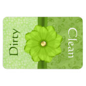 Magnet für große grüne Geschirrspülmaschine (Horizontal)