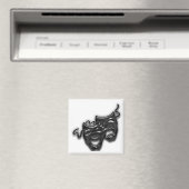 Magnet für große schwarze Masken (In Situ (Geschirrspüler))
