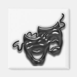 Magnet für große schwarze Masken