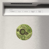 Magnet für grüne Blume (In Situ (Geschirrspüler))