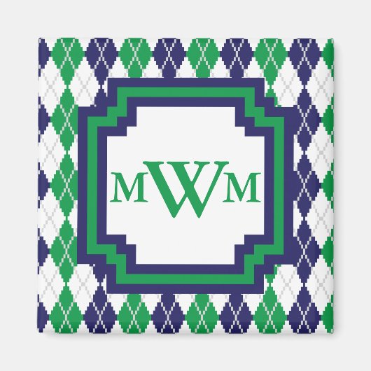 Magnet für grüne Raute (Vorne)