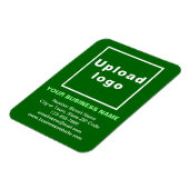 Magnet für grünes, flexibles Foto (Linke Seite)