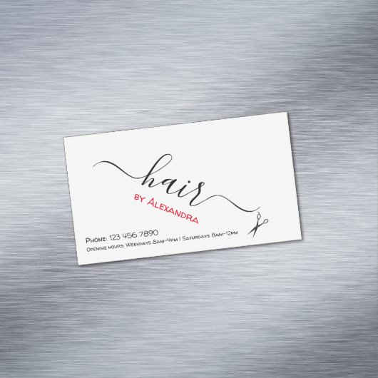 Magnet für Haarstühle (Beispiel)