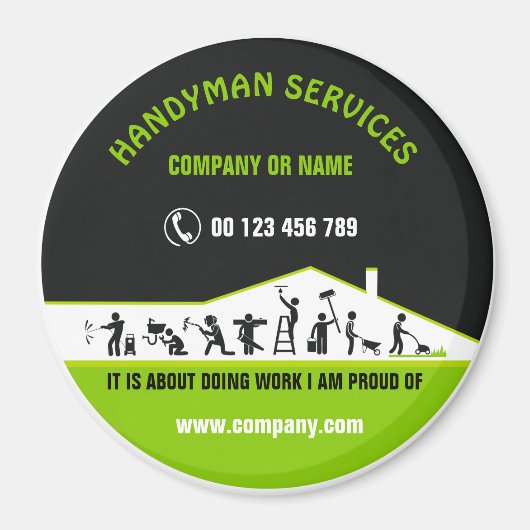 Magnet für Handyman (Vorne)