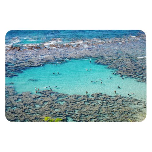 Magnet für hawaiianisches Foto (Horizontal)