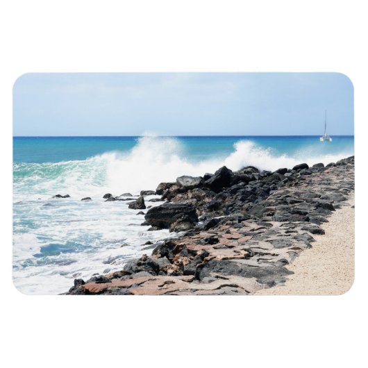 Magnet für hawaiianisches Foto (Horizontal)