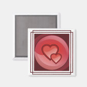 Magnet für Herzdesign (Vorderseite/Rückseite)