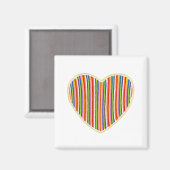 Magnet für Herzstreifen (Vorderseite/Rückseite)