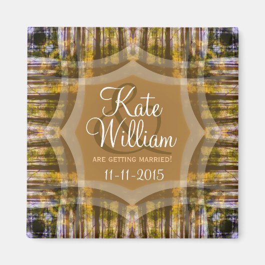 Magnet für Hochzeiten im Naturwald (Vorne)