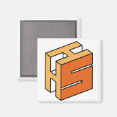 Magnet für hohe Wärmewerte (Vorderseite/Rückseite)