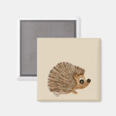 Magnet für Igel, Geschenk für den Igel (Vorderseite/Rückseite)
