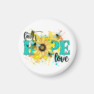 Magnet für Inspiration, Glaube, Hoffnung und Liebe