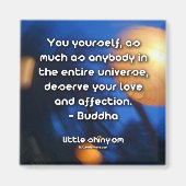 Magnet für inspirierende Liebe und Zuneigung (Vorne)