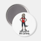 Magnet für Jenny (Vorderseite/Rückseite)