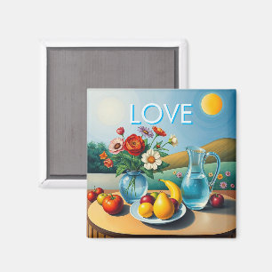 Magnet für Kälte:r Segen Sie Ihr Essen mit Liebe