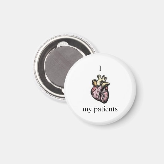 Magnet für Kardiologen (Vorderseite/Rückseite)