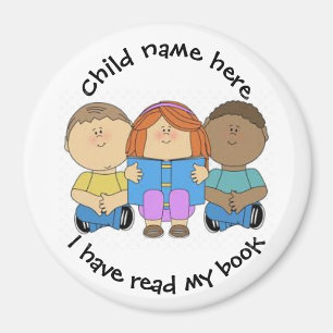 Magnet für Kinder anpassen - Ich habe mein Buch ge