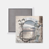 Magnet für klassische italienische Kunst (Vorderseite/Rückseite)