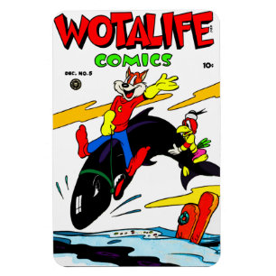 Magnet für klassische Wotalife-Comicen
