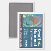 Magnet für kleine Säugetiere (Vorderseite/Rückseite)