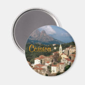 Magnet für Korsika (Vorderseite/Rückseite)