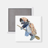 Magnet für Küchenechsen (Vorderseite/Rückseite)