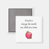 Magnet für Lehrer (Vorderseite/Rückseite)