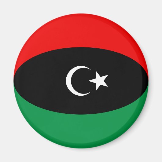 Magnet für libysche Fischflagge (Vorne)