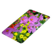 Magnet für lila Blume (Linke Seite)
