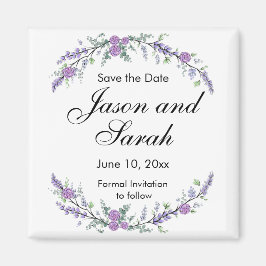 Magnet für lila Rose des Lavendeleukalyptus