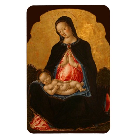 Magnet für Madonna & Kind (Vertikal)