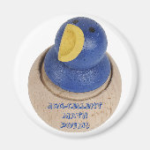 Magnet für Mathematik Gedichte im Eierbesitz (Vorne)