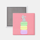 Magnet für Maus und Makaronen (Vorderseite/Rückseite)