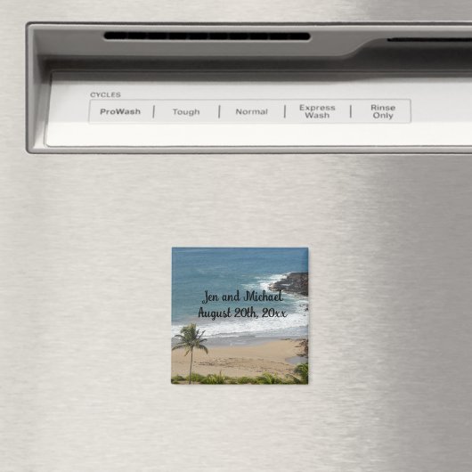 Magnet für Meeres- und Strandhochzeiten (In Situ (Geschirrspüler))